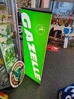 Gazelle Reclame Lichtbak, Verzamelen, Merken en Reclamevoorwerpen, Ophalen, Gebruikt, Lichtbak of (neon) lamp