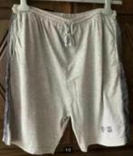 Grijze korte broek, herenbroek shorts; elastieke taille 56 c, Ophalen of Verzenden, Zo goed als nieuw, Maat 56/58 (XL), Grijs