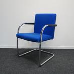 Vitra Visasoft Design Vergaderstoelen, Eetkamerstoel | Blauw, Huis en Inrichting, Stoelen, Gebruikt, -, Blauw, -