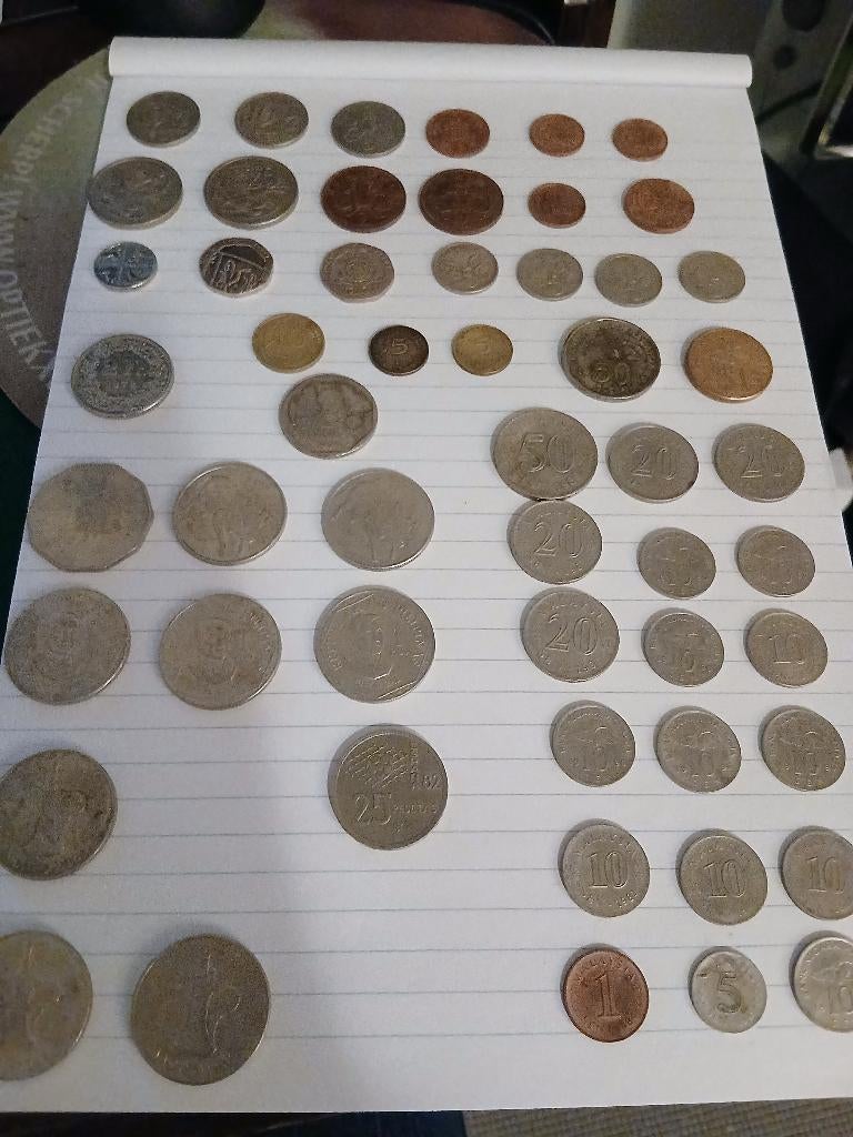 Collectie buitenlandse munten, Ophalen of Verzenden, Zo goed als nieuw