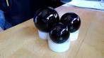 3 Obsidiaan bollen, Ophalen of Verzenden, Mineraal