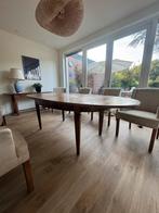 Mooie eikenhouten eettafel te koop - ovaal, Huis en Inrichting, Tafels | Eettafels, Gebruikt, 100 tot 150 cm, Eikenhout, 200 cm of meer