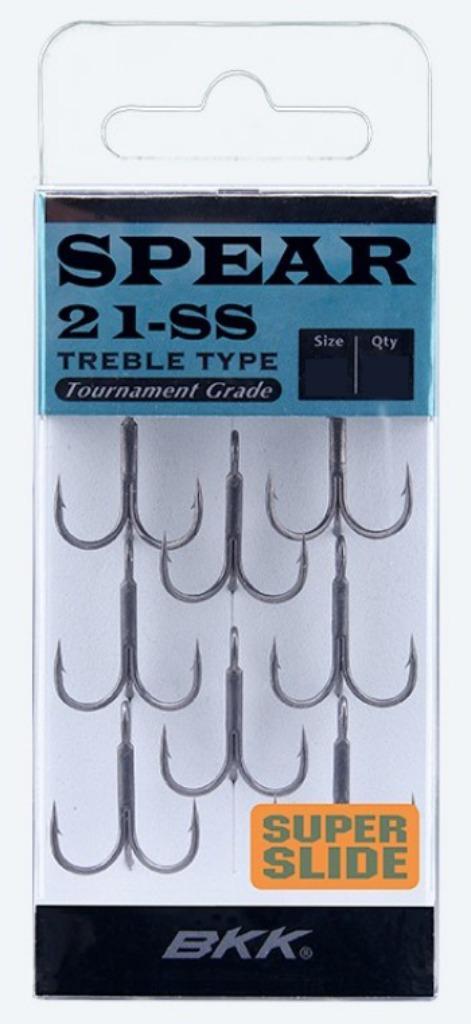 BKK Spear 21-SS Treble Hooks, Watersport en Boten, Hengelsport | Roofvissen, Nieuw, Haak, Ophalen of Verzenden