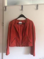 Prachtig oranje suede jasje 42 ‘articles’, Maat 42/44 (L), Oranje, Ophalen of Verzenden, Zo goed als nieuw