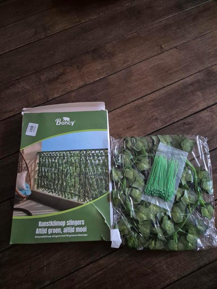 Nieuw Kunstklimop Slingers 12 stuks balkon, Tuin en Terras, Overige Tuin en Terras, Nieuw, Ophalen of Verzenden