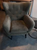 Groene fauteuil, Huis en Inrichting, Fauteuils, Gebruikt, 75 tot 100 cm, 50 tot 75 cm, Ophalen