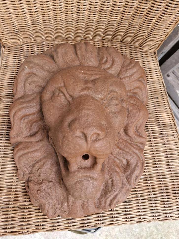 Fontein , waterspuwer , leeuw, Tuin en Terras, Tuinbeelden, Nieuw, Ophalen of Verzenden