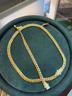18KT Goud - 27.2 Gram - Ketting - CUBAN, Ophalen, Nieuw, Goud