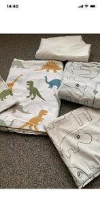 2 dekbedovertrekken en hoeslaken, Gebruikt, Overige kleuren, Dekbedovertrek, Ophalen of Verzenden