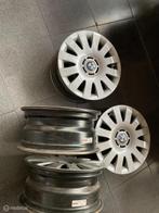 Stalen velgen set BMW incl. Wieldeksels.16 Inch, Auto-onderdelen, Banden en Velgen, Gebruikt, 16 inch, Ophalen of Verzenden, Sudrad