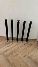 Table or Desk legs x5 heavy duty, Huis en Inrichting, Tafelonderdelen, Tafelpoot, Gebruikt, Ophalen of Verzenden, Metaal