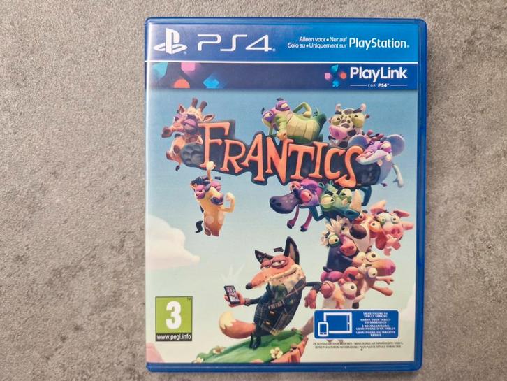 Frantics, PS4, Spelcomputers en Games, Games | Sony PlayStation 4, Gebruikt, Overige genres, 3 spelers of meer, Vanaf 3 jaar, Eén computer