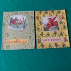 2 oude sprookjes boekjes met tekening rie cramer, Ophalen, Gelezen