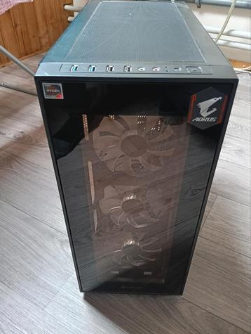 PC Kast met AMD Fan & Monitor Houder beschikbaar voor biedingen