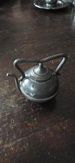 Antieke Tinnen Theepot Miniatuur, Ophalen