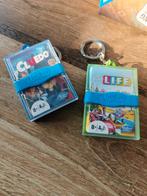 Hasbro Cluedo en Levensweg sleutelhanger spel, Verzamelen, Ophalen of Verzenden, Zo goed als nieuw, Speelkaart(en)