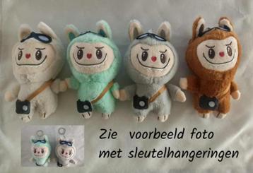 Partij handel 4 Knuffel sleutelhangers * ? Lafufu ? * Bieden beschikbaar voor biedingen