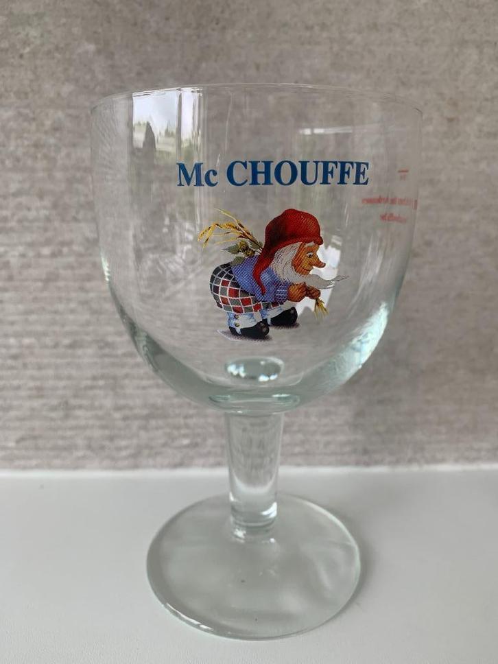 MC Chouffe glas The Skotch from the Ardennes 33 cl., Verzamelen, Biermerken, Zo goed als nieuw, Glas of Glazen, Duvel, Ophalen of Verzenden