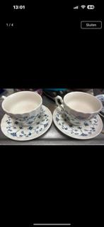 2 mooie kop en schotels Made in Engeland, Ophalen