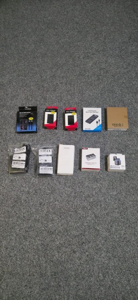 Laders voor Sony, Canon, Nikon, Gopro, DJI, Audio, Tv en Foto, Accu's en Batterijen, Ophalen of Verzenden