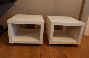 IKEA Lack koffietafel 2x met wieltjes beschikbaar voor biedingen