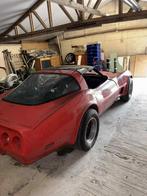Corvette c3 targa winterproject, Zwart, Corvette, Particulier, Rood