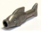 Lego Dieren 5x Vis Zilver Grijs / Flat Silver 64648 (NIEUW), Ophalen of Verzenden, Nieuw, Losse stenen, Lego
