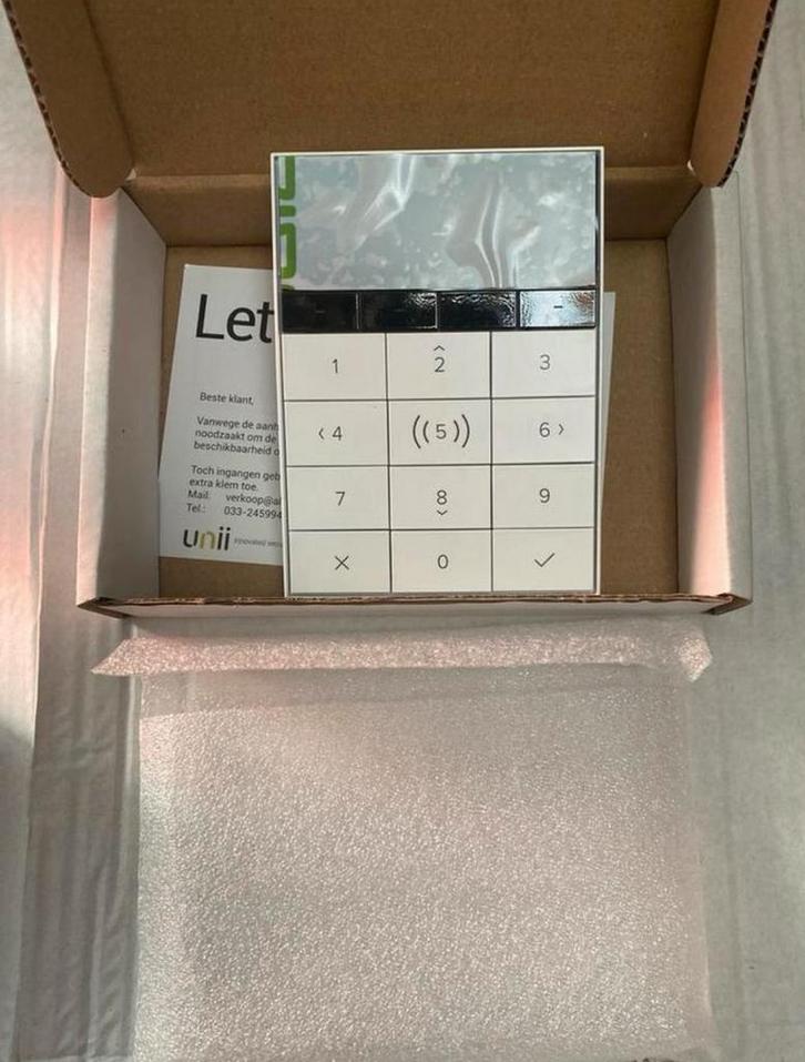 Unii alphatronics inbraakbeveiliging partij keypad sirene, Doe-het-zelf en Verbouw, Alarmsystemen, Zo goed als nieuw, Ophalen of Verzenden