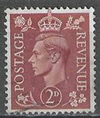 Groot-Brittannie 1951 - Yvert 254 - Georges VI - 2 d. (ST), Verzenden, Gestempeld