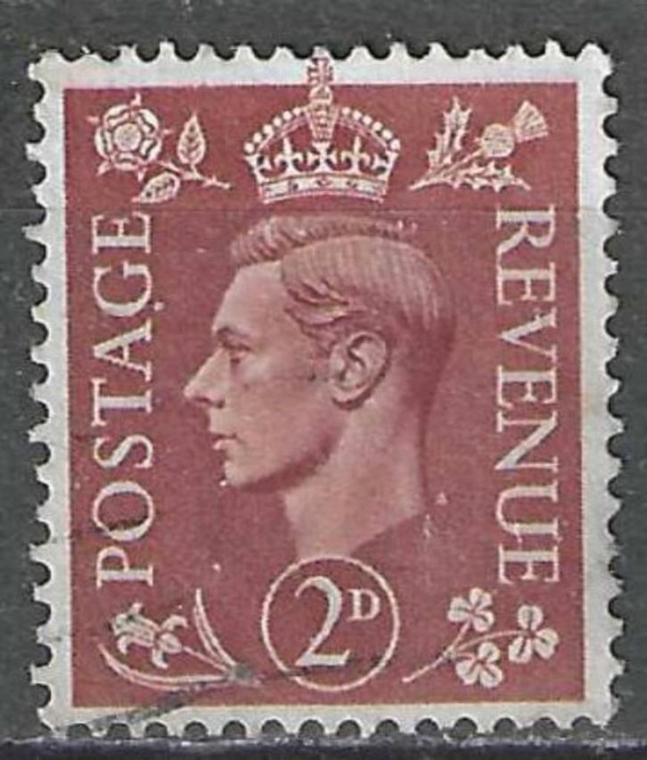 Groot-Brittannie 1951 - Yvert 254 - Georges VI - 2 d. (ST), Postzegels en Munten, Postzegels | Europa | UK, Gestempeld, Verzenden