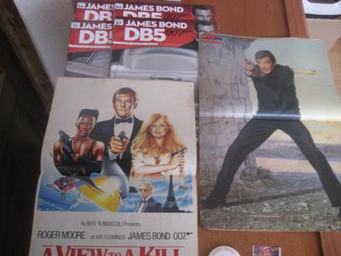 james bond posters affiche boekjes button sticker, Verzamelen, Film en Tv, Gebruikt, Film, Overige typen, Ophalen of Verzenden