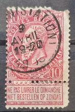 Belgie (10c) Koning Leopold II 1893 Gestempeld, Postzegels en Munten, Postzegels | Europa | België, Ophalen of Verzenden, Gestempeld
