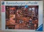 Ravensburger puzzel 1000 stukjes werkplaats, Ophalen, 500 t/m 1500 stukjes, Zo goed als nieuw, Legpuzzel