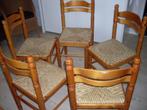 stoelen 5 stuks, Ophalen, Riet of Rotan, Gebruikt, Bruin
