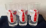 3 Longdrink Coca-Cola glazen. Olymp.spelen.H. 13,5 cm., Verzamelen, Ophalen of Verzenden, Zo goed als nieuw, Gebruiksvoorwerp