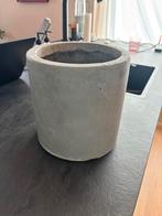 Betonlook Plantenpot 20cm, Tuin en Terras, Bloempotten, Ophalen, Gebruikt, Rond, Binnen