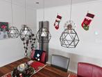 eettafel hanglamp, Huis en Inrichting, Ophalen, Gebruikt, Glas, Modern