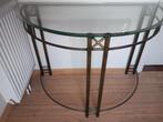 Mooie sidetable, Huis en Inrichting, Ophalen, 100 tot 150 cm, Zo goed als nieuw, Glas