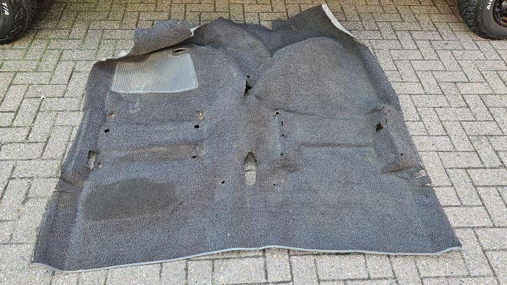 Tapijt vloerbedekking antreciet gemalleerd BMW 5 serie E12 v, Auto-onderdelen, Interieur en Bekleding, BMW, Gebruikt, Ophalen