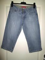 M-26 Driekwart jeans - maat 40., Kleding | Dames, Spijkerbroeken en Jeans, Ophalen of Verzenden, Gedragen, Blauw, W30 - W32 (confectie 38/40)
