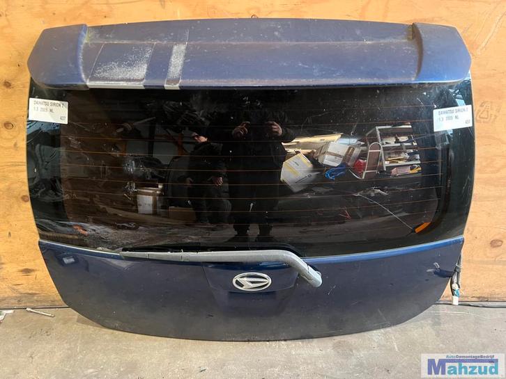 DAIHATSU SIRION 2 Blauw achterklep 2005+, Auto-onderdelen, Carrosserie en Plaatwerk, Deur, Daihatsu, Gebruikt, Ophalen of Verzenden