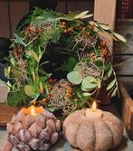 landelijk herfstkransje 30cm, Ophalen of Verzenden, Nieuw