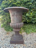 Stoere tiuinvaas gietijzer, Antiek en Kunst, Curiosa en Brocante, Ophalen