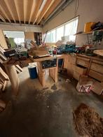 Werkbank met Maffel Zaagmachine 260x260cm, Ophalen of Verzenden, Gebruikt, 170 cm of meer