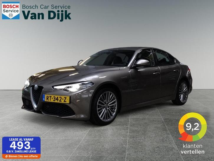 Alfa Romeo Giulia 2.0 T Q4 280pk Veloce aut. 56.219km / NAP, Auto's, Alfa Romeo, Bedrijf, Te koop, Giulia, 4x4, ABS, Achteruitrijcamera