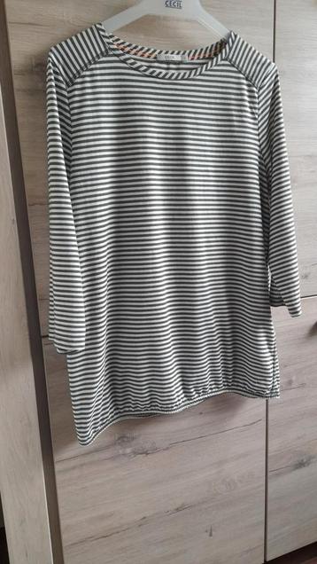 Mooi Gestreept Damesshirt met driekwart mouwen, Cecil L.  beschikbaar voor biedingen