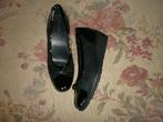 Nieuwe lak/stof schoentjes in doos maat 40, Nieuw, Ophalen of Verzenden, Instappers, Zwart