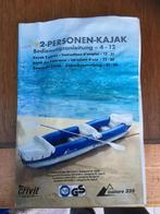 Opblaasbare 2-persoons kajak - Inshore 335, Kajak, Twee personen, Ophalen of Verzenden, Zo goed als nieuw
