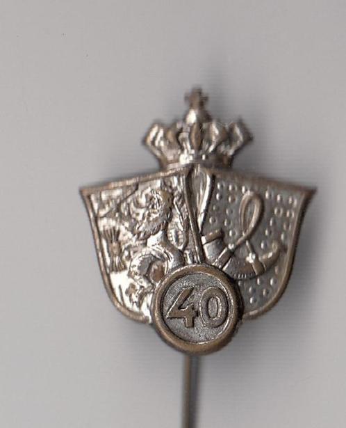 Menno Van Coehoorn regiment speldje, Verzamelen, Militaria | Algemeen, Landmacht, Embleem of Badge, Nederland, Ophalen of Verzenden