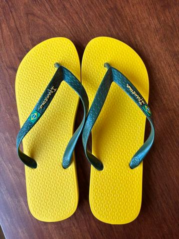 Gele Ipanema slippers maat 41/42 zgan beschikbaar voor biedingen